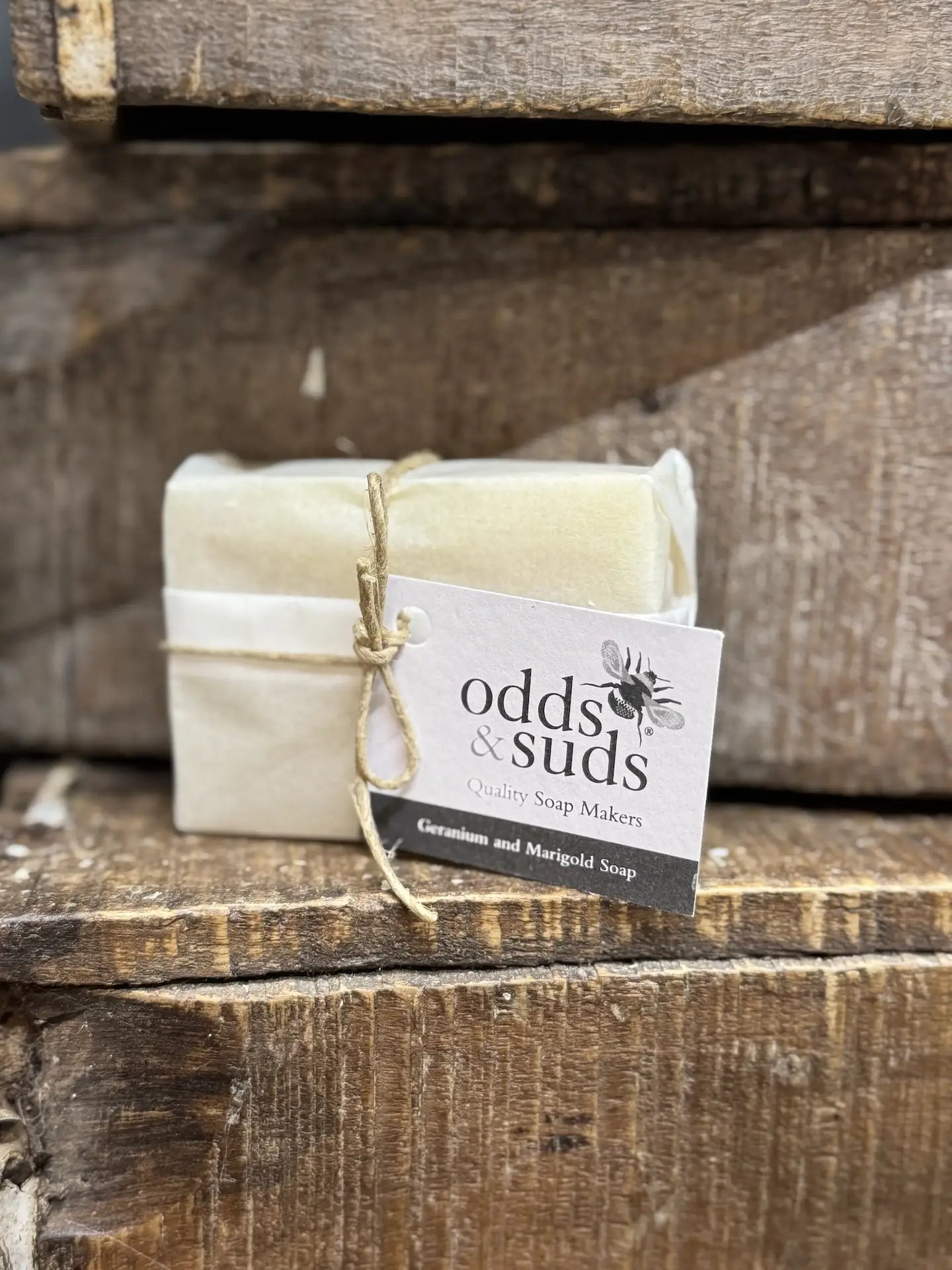 Geranium and Marigold